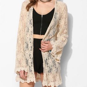 ISO: Urban Outfitters Lace Bell Sleeve Cardigan